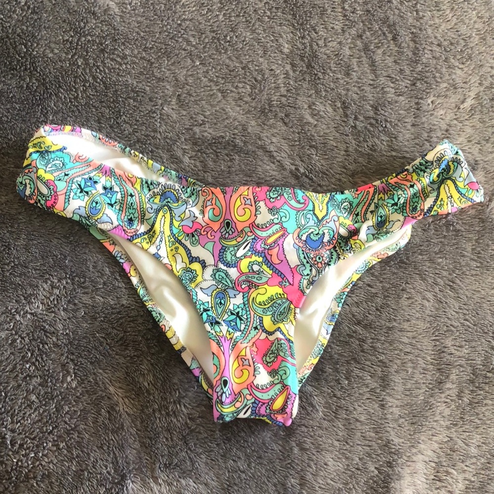 Victoria Secret CHEEKY Paisley Bikini Bottoms